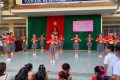 Một số hình ảnh trong ngày hội “Tiến bước lên Đoàn” và hội thi “Múa hát sân trường” năm học 2018 – 2019.