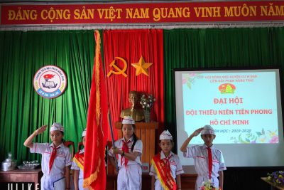 Đại hội Liên đội, năm học 2019 – 2020.