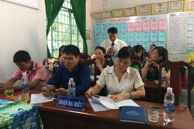 Hội nghị cán bộ, công chức, viên chức năm học 2018-2019.